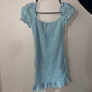 Sea foam green dress